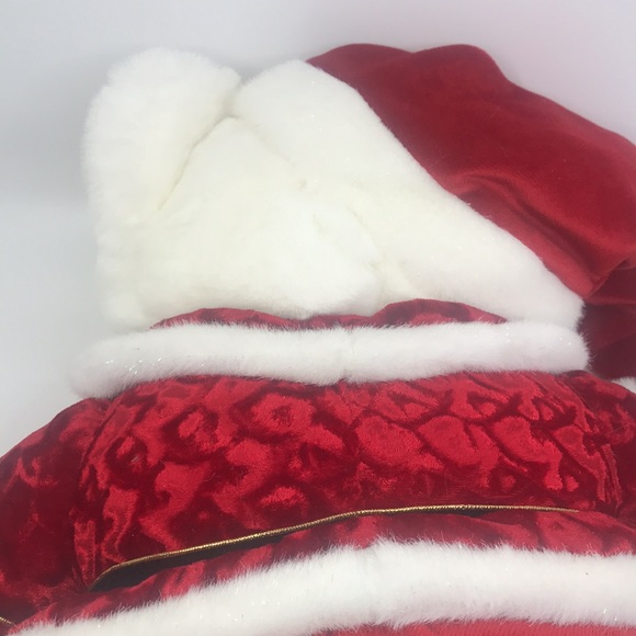 Christmas Plush Snowflake Teddy 2002 Stuffed Animal White Bear - Picture 6 of 9